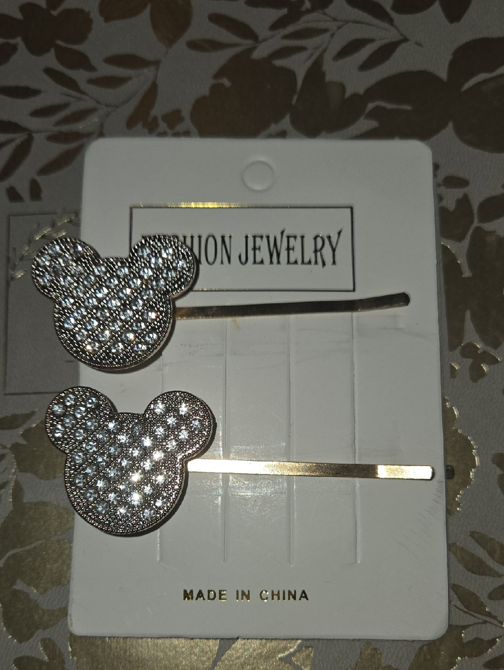 Mickey Mouse Hair Pins